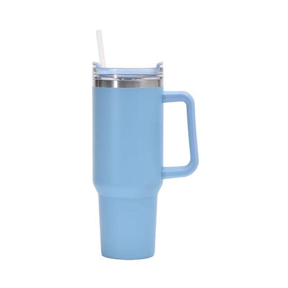 WANDERMUG™ Tumbler With Handle and Straw