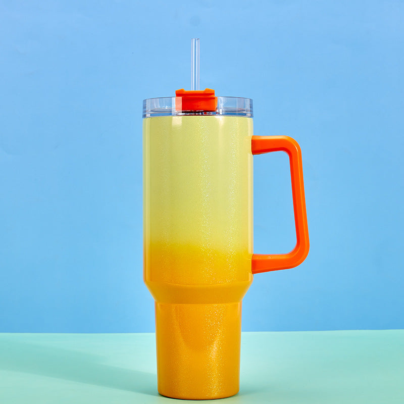 WANDERMUG™ Tumbler With Handle and Straw