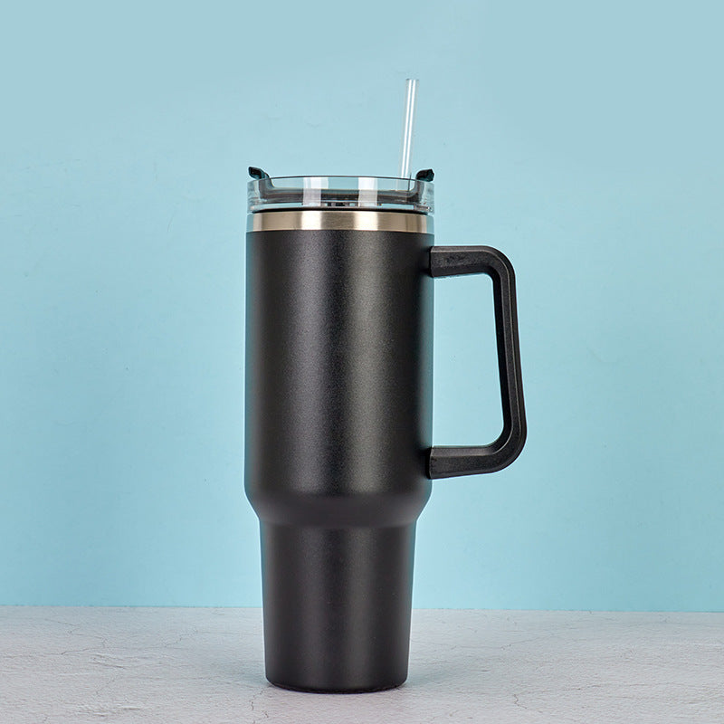 WANDERMUG™ Tumbler With Handle and Straw