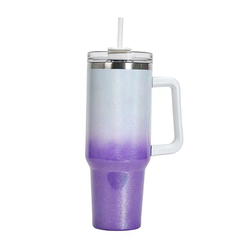 WANDERMUG™ Tumbler With Handle and Straw