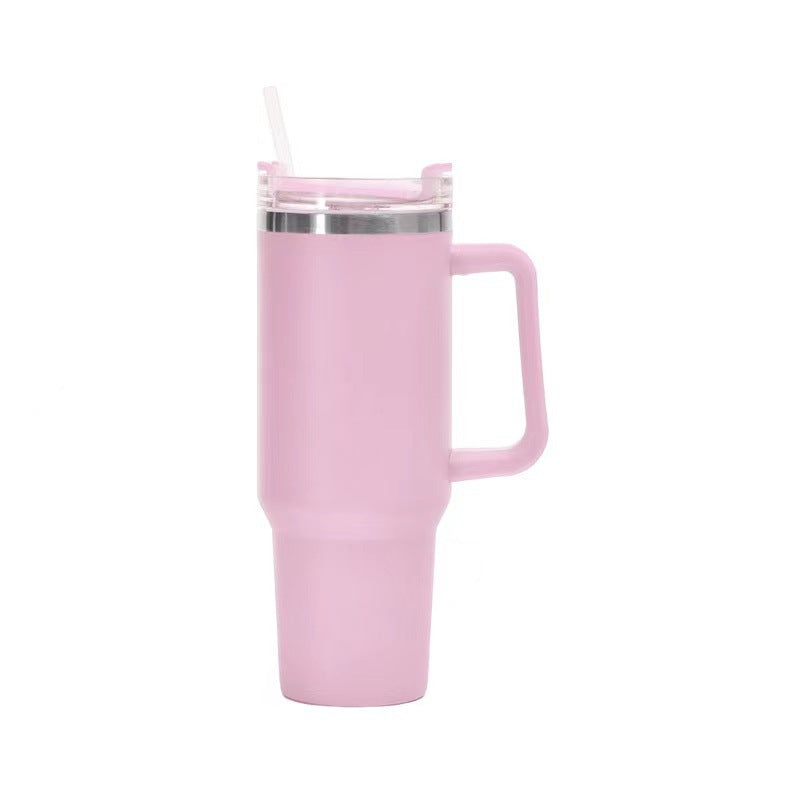 WANDERMUG™ Tumbler With Handle and Straw