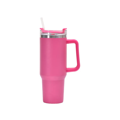 WANDERMUG™ Tumbler With Handle and Straw