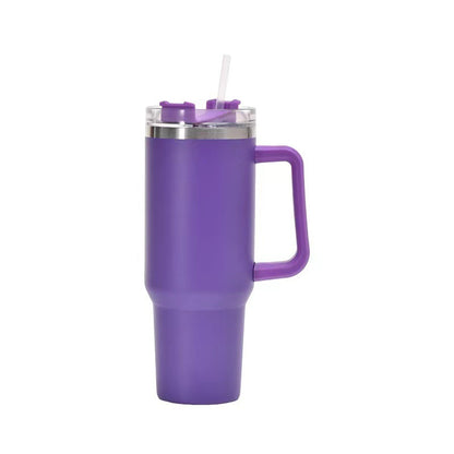 WANDERMUG™ Tumbler With Handle and Straw