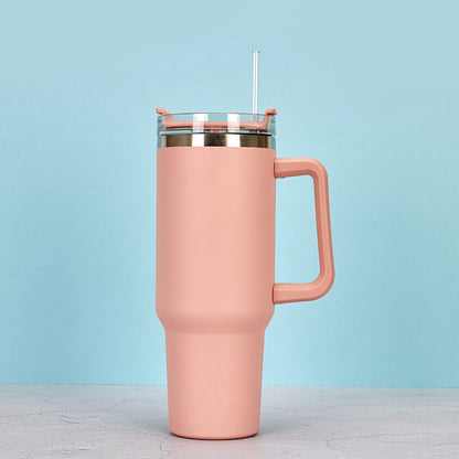 WANDERMUG™ Tumbler With Handle and Straw