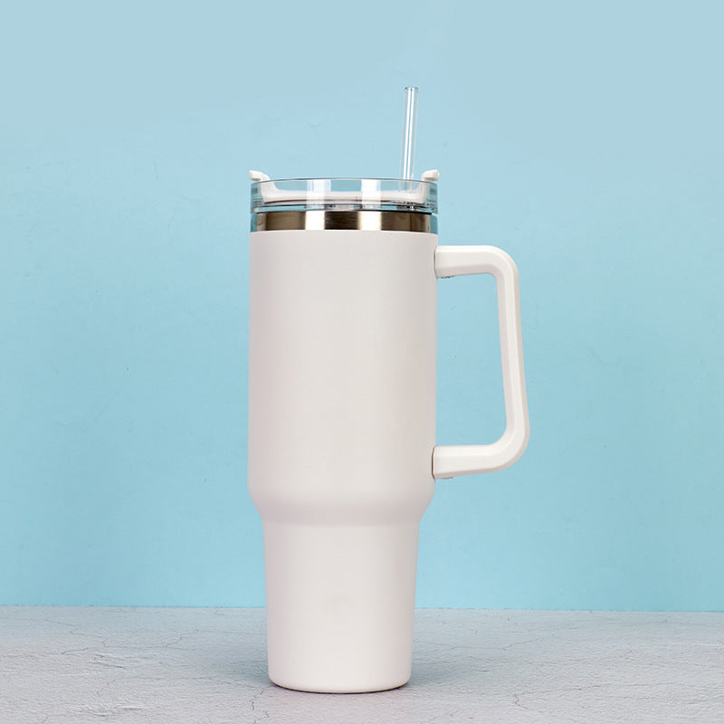 WANDERMUG™ Tumbler With Handle and Straw