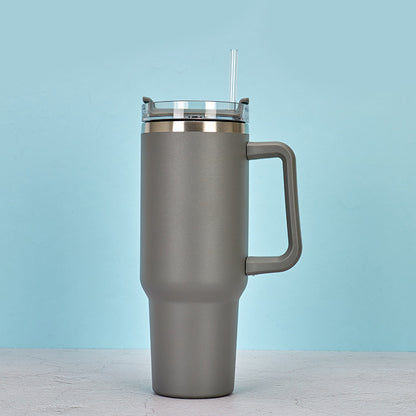 WANDERMUG™ Tumbler With Handle and Straw